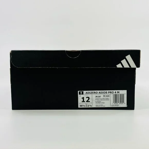 Adidas Adizero Adios Pro 4 'White Pure Teal' JR1267 Running Multi Size